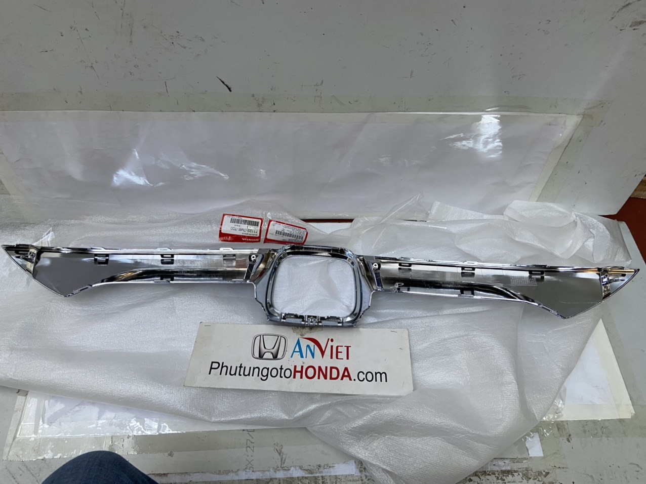 Mặt ca lăng miếng mạ to xe Honda CRV 2020-2022